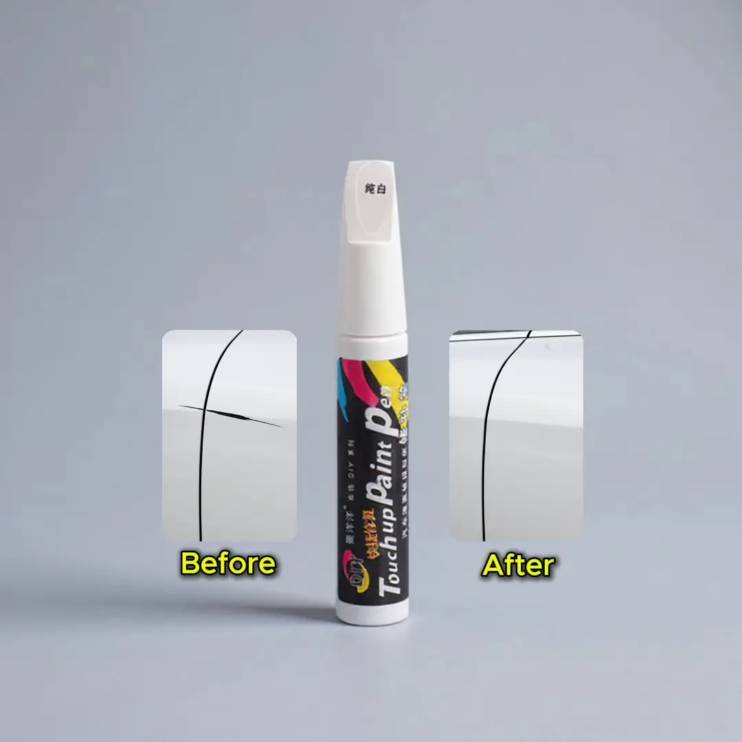 White Color Scratch Repair paint pen