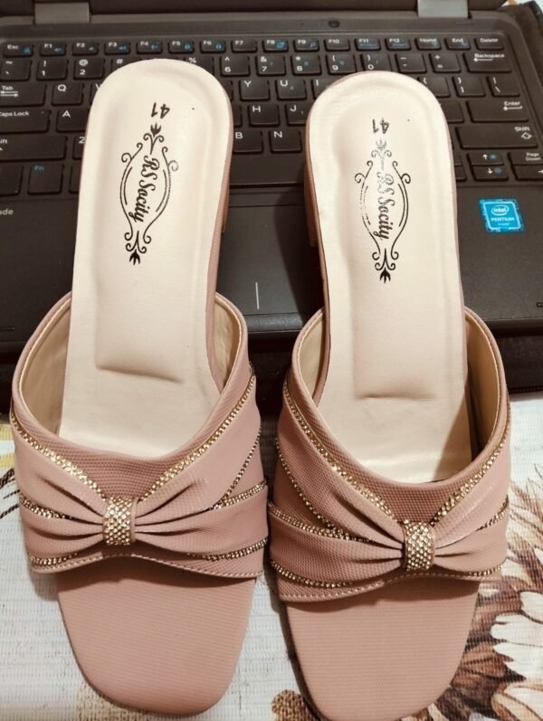 Girls High Hill Weightless Women Fashionable Full Stone Shoes - Shoe For Women - Shoe For Women